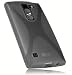 Produktbild mumbi X-TPU Schutzhülle für LG Spirit 4G Hülle transparent schwarz