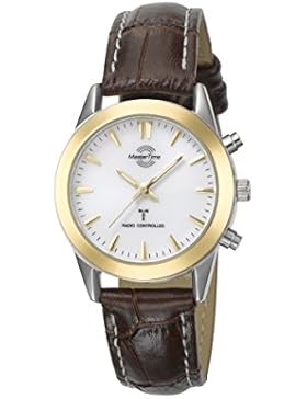 Master Time mtls-10325–12L–Uhr für Frauen, Lederband braun