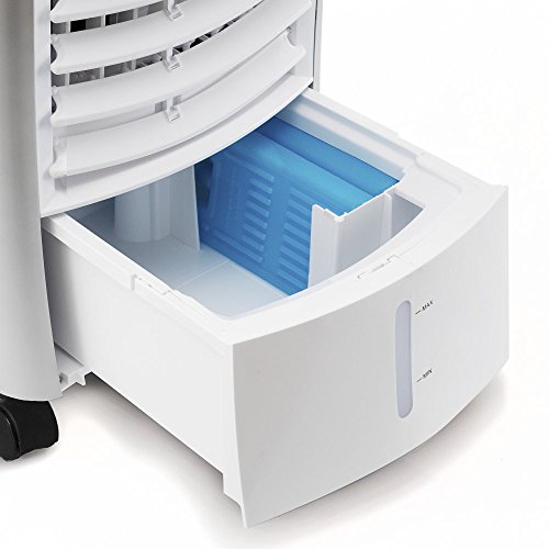 TROTEC Aircooler / mobiles Klimagerät PAE 25 4 in 1 – Gerät: Luftkühler, Ventilator, Luftbefeuchter, und Lufterfrischer (inkl. flüsterleisem Nachtmodus, Fernbedienung, LED-Display uvm.) - 4