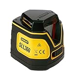 nivel laser autonivelante stanley 12 mts linea cruz lateral Autonivelante y con sistema para bloquear el péndulo y así transportar con más seguridad, realizar inclinaciones o pendientes