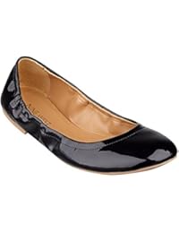 Nine West Andhearts Womens Ballet Flats, Black Synthetic, 37.5 B(M) EU/5.5 B(M) UK