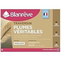 Blanrêve Almohada Cilindrica De Pluma 140 Cm