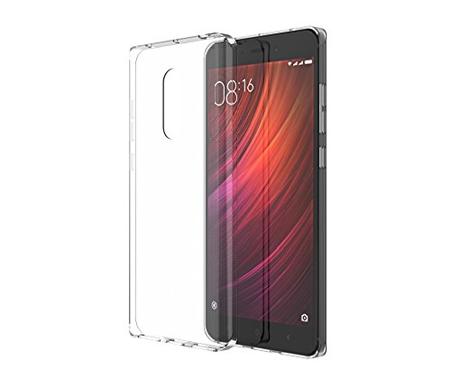 Funda Xiaomi Redmi Note 4  GeeRic Transparente Silicona Fundas para Xiaomi Redmi Note 4 Carcasa Suave Gel Funda Case Cover 5 5 Pulgadas 