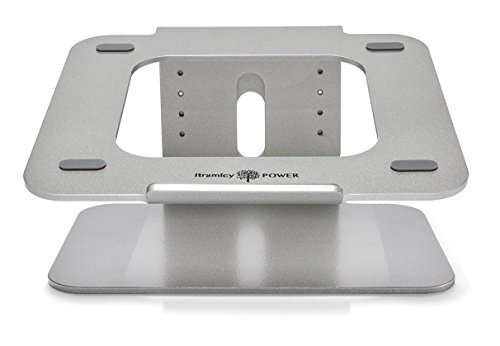 Bramley Power Aluminium massiv höhenverstellbar Laptop Schreibtisch Ständer für Apple Macbook Pro/Air und alle Laptops - 5