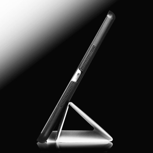 Fintie Apple iPad mini 1 / 2 / 3 Hülle – Smart Shell Case Schutzhülle Tasche Etui- Slim Lightweight Cover Auto Schlaf / Wach, Standfunktion für iPad mini 3 / 2 / 1, Weiß - 7