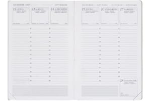 QUO VADIS AGENDA MODERNE - 1 Recharge Pour Agenda Europe de Janvier 2024 à Décembre 2024 - INT 351 - Format 10 x 14 cm