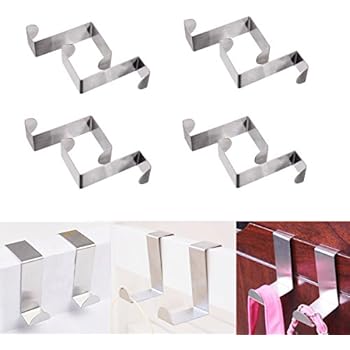 Ogquaton Reversible über türhaken tür aufhänger handtuchhalter