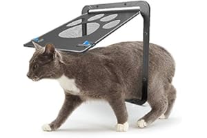 PETIFIC Pet Screen Türschutz Hunde Schiebetür Magnet Klappe Bildschirm mit Verriegelungsfunktion Stabile Bildschirm Tür für kleine/mittelgroße Hund Katze Automatische Verriegelung Hundetür