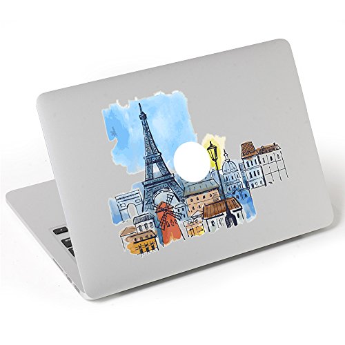 Vococal Night-Luminous PVC Abnehmbar Notebook Skin-Aufkleber Partielle Decals Sticker Abziehbilder Abziehbild für 13 Zoll Apple MacBook Air A1466 / A1369 / MacBook Pro A1278, Stil A