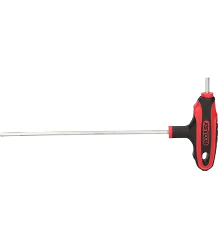 Unior Sechskantstiftschlüssel Mit T-Griff, 3,5 Mm – Chrom-Vanadium, Verchromt