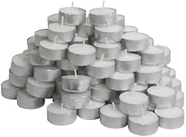 IKEA Glimma Candles/Tealights, Pack of 100, White, 100-Piece