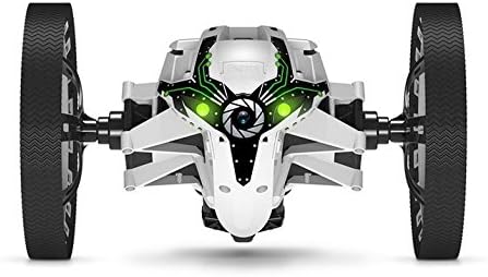 Global Drone RC Jumping Sumo Electric Bounce Car Flexible Wheel RC All Terrain Stunt Racing Car Remote Control Toys (WHITE)