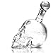 Produktbild 1000 ml Kristallschädel Kopf Wodka Whiskey Erschossen Glasflasche Trinken Hausbar Dekanter