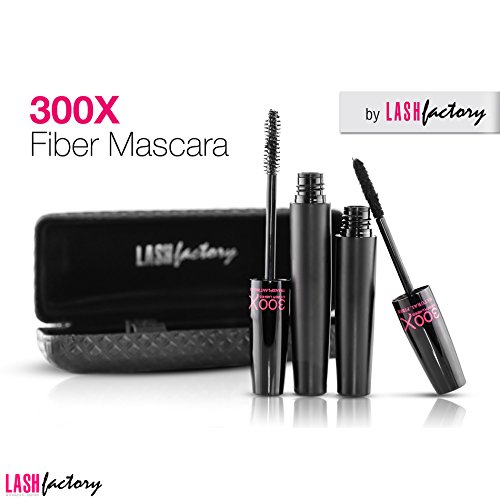 3D Fiber Lashes, 300X Fiber Mascara von Lash Factory – Unsere beste 3D Fiber Wimperntusche - 3