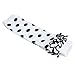 Wennikids Polka Dot Baby Newborn Toddler Infant Leggings Leg Warmers Knee Long Socks Sockings Pink White