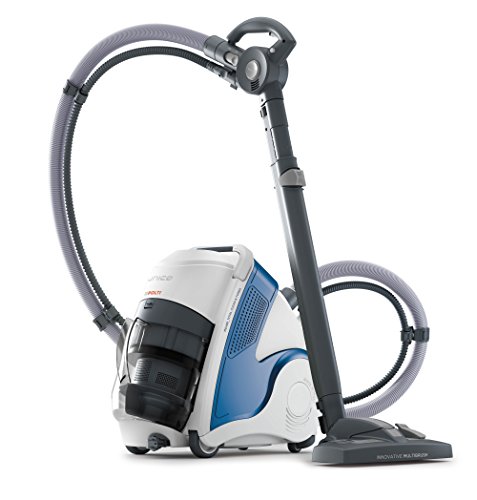 Polti PBEU0100 Unico MCV80 Total Clean & Turbo Aspirateur Multifonctions 3 en 1 et Nettoyeur Vapeur, 6 Bar, 236 W, 0.8 liters, Bleu/Blanc