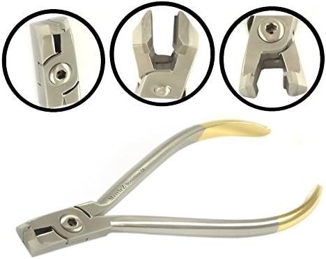 MettleZ Distal Wire Cutters Orthodontic Pliers Instruments Forming Dental Examination CE