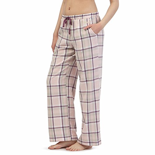 Rjr.John Rocha Womens Pink Checked Pyjama Bottoms 10