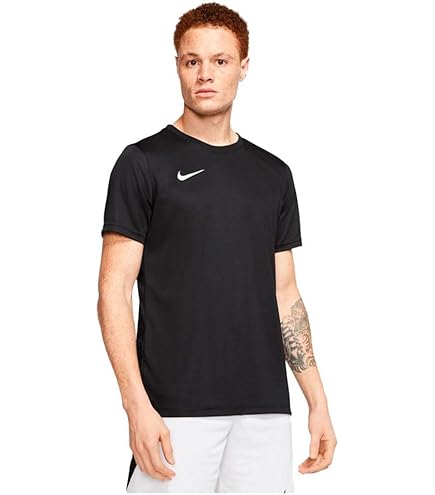 【NIKE】L SWOOSH HBR TEE Nike M NSW SWOOSH HBR SS TEE T-shirt, biały/(Black), M