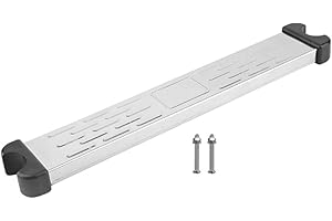 Syfinee Piscine Échelle, Anti Dérapant Pédale, Durable Acier Inoxydable Équipement Eau Sports Échelon Étapes Escabeau W/Vis Fixations, Piscine Accessoires Outils