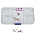 Seawhisper Starter Pack of 50 Complete Snaps/T5 Plastic Snap Fasteners Sets for Sewing Cloth Diaper/Bibs/Unpaper Towels/Nappies/Buttons/Mama Pads - A54 White