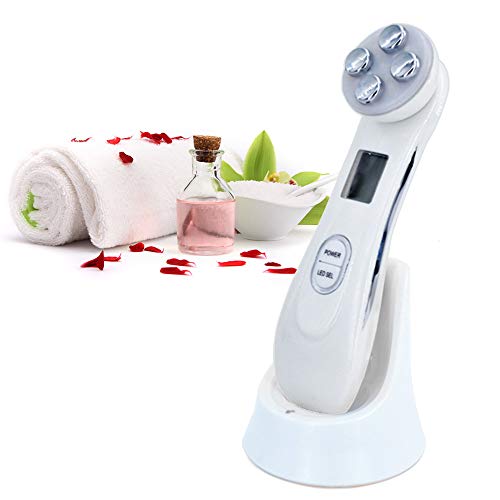 KoiBeauty 6 Color Photon Terapia RF/EMS LED Tonificación Tonificadores de la Cara Recargable Rejuvenecimiento de piel Dispositivos Para cara cuello ojo Nutritivo Anti arrugas Blanqueamiento de apriete