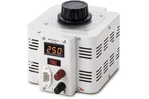 Bronson++ VC 1000 Transformador Variable de Regulación Variac - In: 230V - Out: 0-300V - 1000 vatios