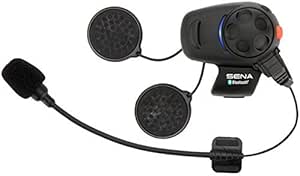 Sena SMH5D-01 Bluetooth-Headset und Gegensprechanlage für Roller und Motorräder, Doppelpack - vom Hersteller eingestellt
