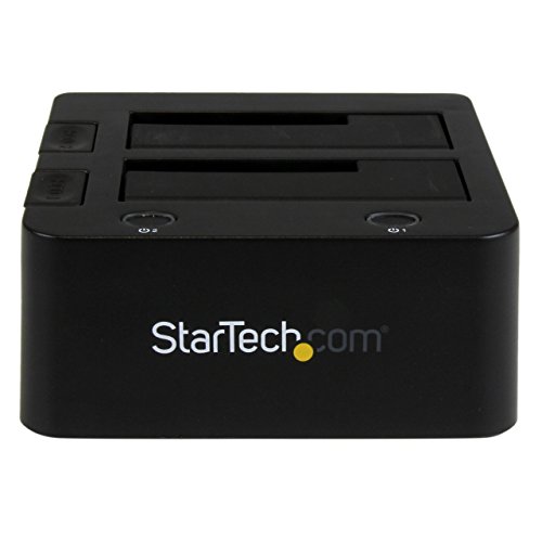 StarTech.com USB 3.0 Universal Festplatten Dockingstation – SATA III und IDE 2,5 & 3,5″ HDD und SSD Docking Station mit UASP - 2