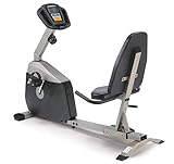  Tiempo R108 Bicicleta estática Horizontal, Negro/Gris