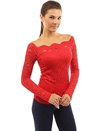 Amazon.co.uk: Lace - Blouses & Shirts / Women: Clothing