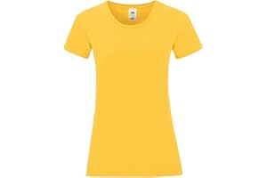Fruit of the Loom Women's Valueweight T Lady-Fit T-Shirt