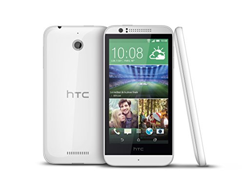 HTC Desire 510 Smartphone d  bloqu   4G  Ecran   4 7 pouces - 8 Go - Android 4 4 KitKat  Blanc