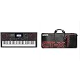 Casio CT-X9000IN 61-Key Portable Keyboard, Black with Carry Case