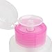 Clear Push Down Liquid Alcohol Press Bottle Acetone Nail Polish Remover Pump Dispenser-120ml