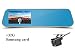 Produktbild Mavel Dashcam,Full-HD-Rückspiegel-Dashcam & BT-Freisprecheinrichtung, G-Sensor, 4,3" Dual Lens 1080P Rückfahr Auto-Recorder Für Safty Driving Gebrauch mit 32G TF-Karte