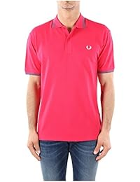301620093140 Fred Perry Polo Hombre Algodón Fucsia