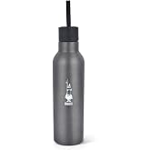 Bialetti - Termal Şişe - 500mL - Koyu Gri Renk - Paslanmaz &Ccedil;elik - &Ccedil;ift Katmanlı - 12 Saat Sıcak 24 Saat Soğuk Tutar - Hava G