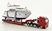 Produktbild MAN Schwertransporter mit Yacht + 2 Figuren, Modellauto, Fertigmodell, Siku 1:87