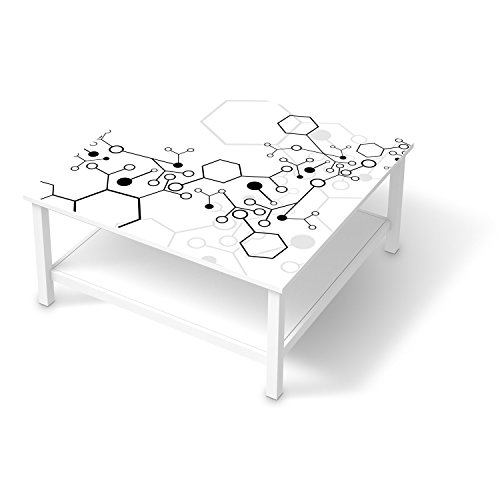 Klebefolie Sticker Tapete für IKEA Hemnes Couchtisch 90x90 cm | Möbel überkleben Deko-Folie Möbeldeko | kreative Wohnideen Wohnzimmer-Möbel Accessoires | Design Motiv Atomic 1 Klebefolie Sticker Tapete für IKEA Hemnes Couchtisch 90x90 cm | Möbel überkleben Deko-Folie Möbeldeko | kreative Wohnideen Wohnzimmer-Möbel Accessoires | Design Motiv Atomic 1