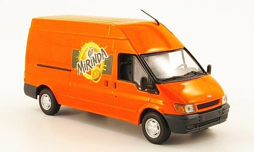Preisvergleich Produktbild Ford Transit Kastenwagen, Mirinda, 2000, Modellauto, Fertigmodell, Minichamps 1:43