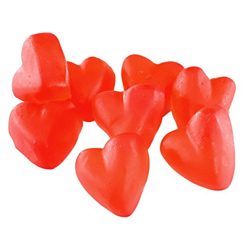 Deine Naschbox - Fruchtgummi Kirsch Herzen - 1kg Box Deine Naschbox - Fruchtgummi Kirsch Herzen - 1kg Box