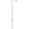GROHE Euphoria Cube System Shower System with Diverter for Wall Mounting Chrome 27696000