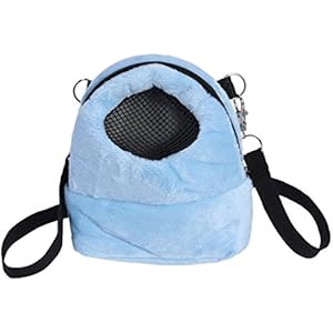 Kleine Tiere Reise Tragetaschen Tragbare Atmungsaktive Rucksack für Igel Maus Kaninchen Größe S