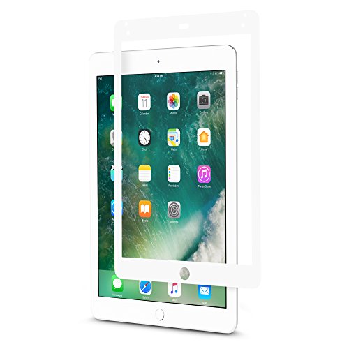 Moshi iVisor Anti-Glare Bubble-Free Screen Protector for Apple iPad (2017)  White
