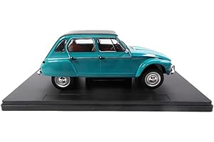 OPO 10 - Voiture Miniature reproduite à l'échelle 1/24 Compatible pour Citroen Dyane 6 Nazare 1975 - PTVQ10