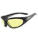 Produktbild JOHN DOE ® Motorrad Sportbrille Skibrille "LANCASTER" - YELLOW