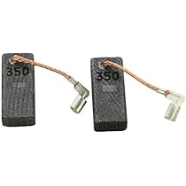 Vhbw 2x Balais Charbon 7 X 18 X 16 Mm Compatible Avec Makita GA 9020 R