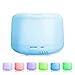 Produktbild LED Luftbefeuchter,Jaminy 300ml Ultraschall Luftbefeuchter Reiniger LED ätherisches Öl Diffusor 7 Farbwechsel Nachtlicht Kalten Nebel Technologie Mini Raumbefeuchter mit für Babies Yoga