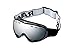 Produktbild RAVS BLACK ALPIN SKIBRILLE SNOWBOARDBRILLE - goggle - STRONG SILVER FLASH LENS!!